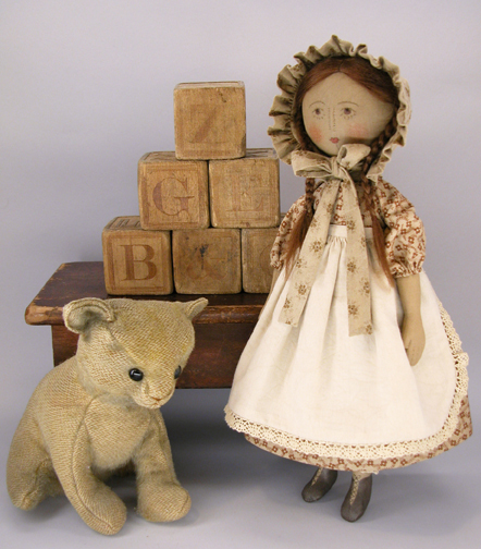 Gail Wilson Cloth Doll Lottie